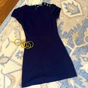 Darling Navy Draper James dress size small
